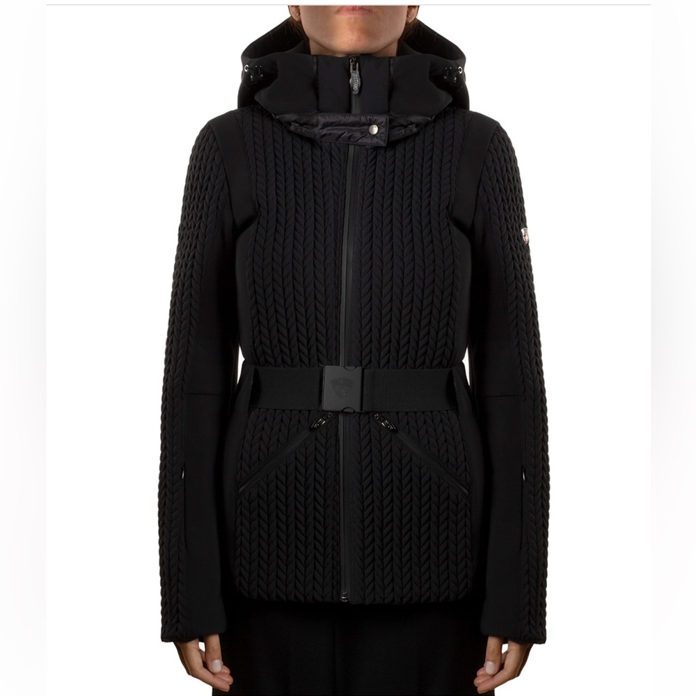 Post Card Belted Ski Jacket sz 42 $1760 nwt